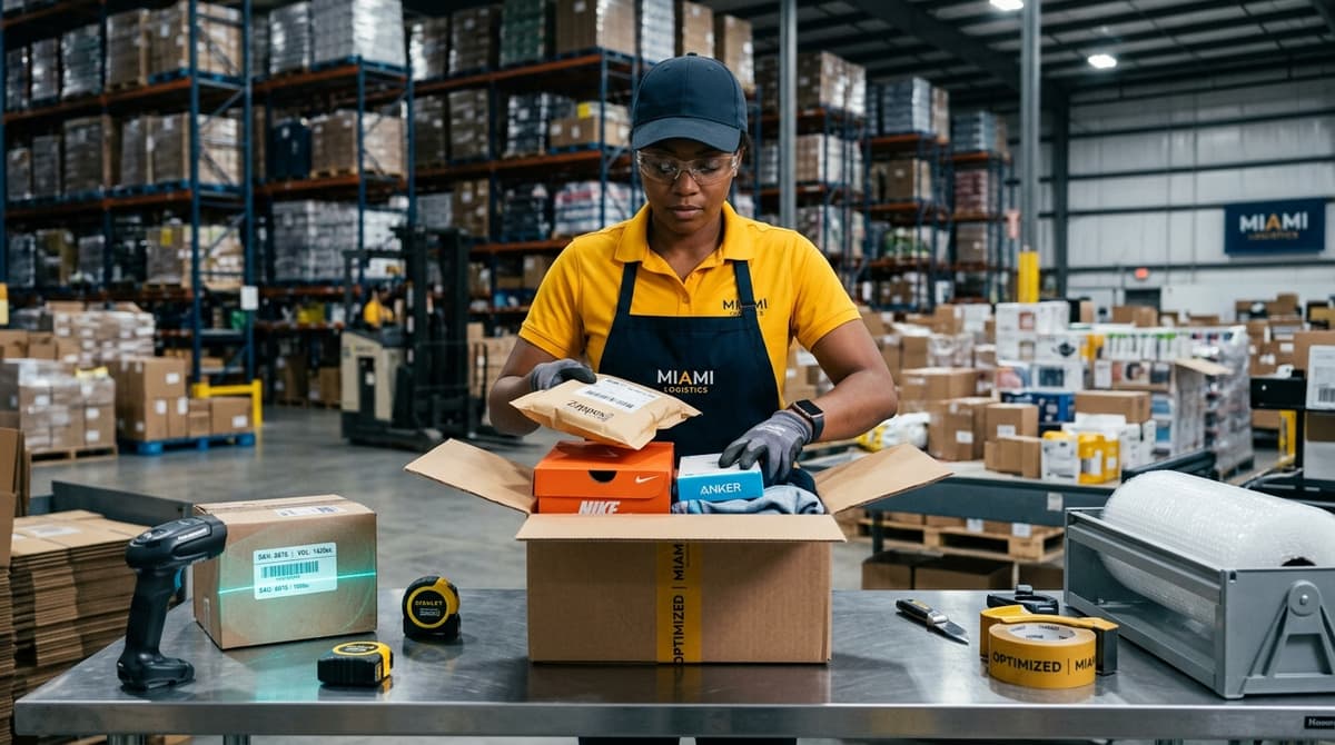 Servicio de Reempaque y Consolidación de Carga RBOX Compras