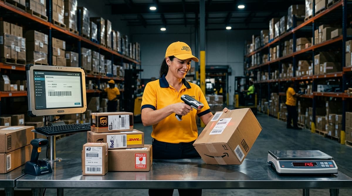 Recepción en Almacén Miami